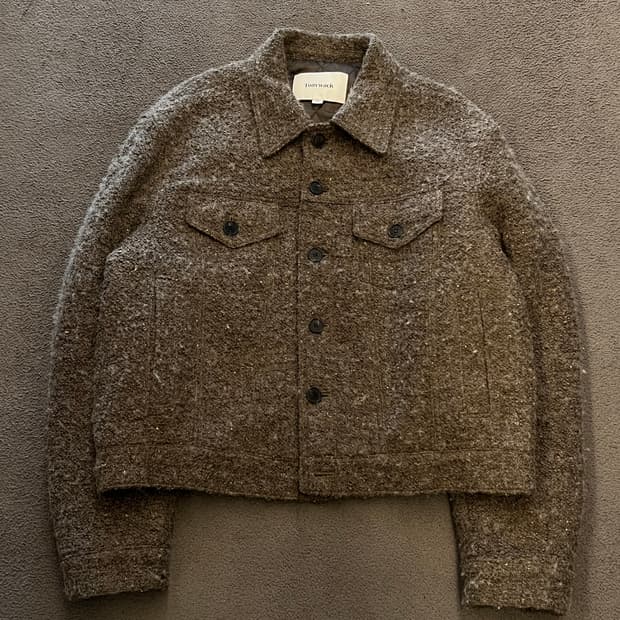 토니웩 샤기 퀄팅 자켓 처분 