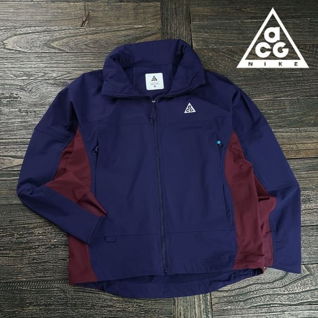 [나이키 ACG] 썬 페어러 바람막이 자켓 퍼플 M19933