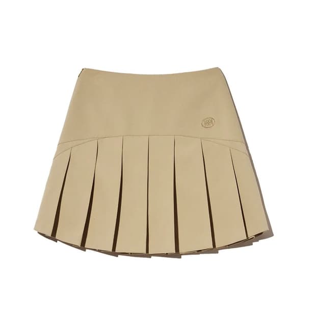 기준 미니스커트 Arc Tennis Mini Skirt Beige 
