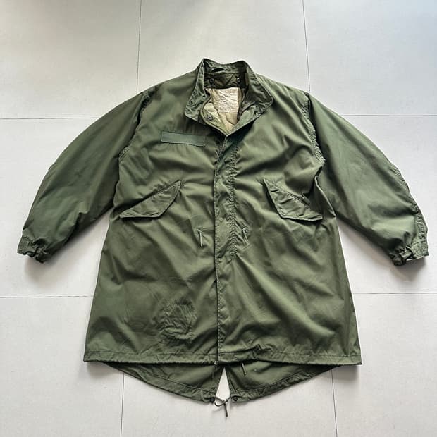 70s 미군 오리지널 M65 피쉬테일 파카 라이너 포함 M