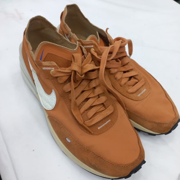 나이키 와플 원 오렌지 스니커즈(270)