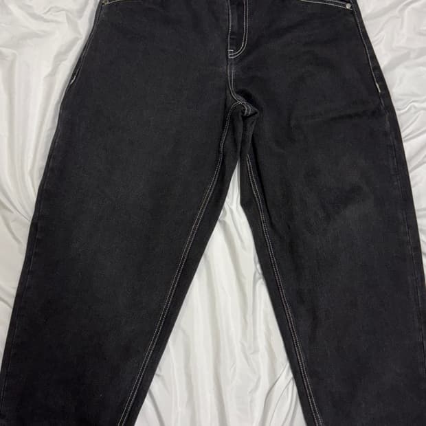 다임 배기 데님팬츠