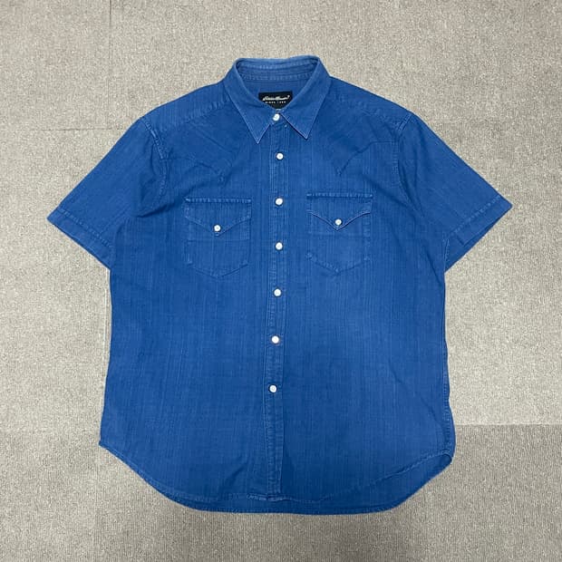 Eddie Bauer 웨스턴 데님 셔츠 J02507