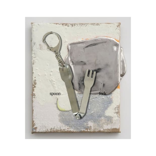 SPOON & FORK KEY RING