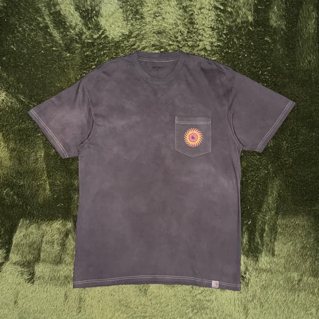 [XL] 칼하트 WIP 핸드 다잉 1965 포켓 티셔츠