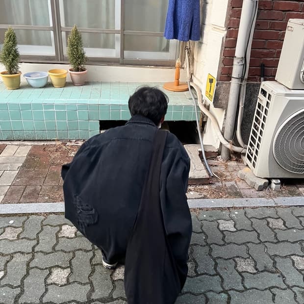보세 흑청자켓