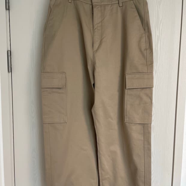 준지(juun.j) 2020FW 코튼 트윌 와이드 카고 팬츠 50