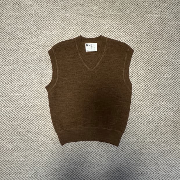 MARGARET HOWELL knit vest