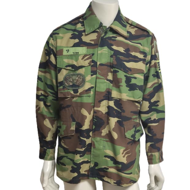 육군 구형 수방사 1경비단 병장 후기형 야전상의 전투복 상의 자켓 (M)