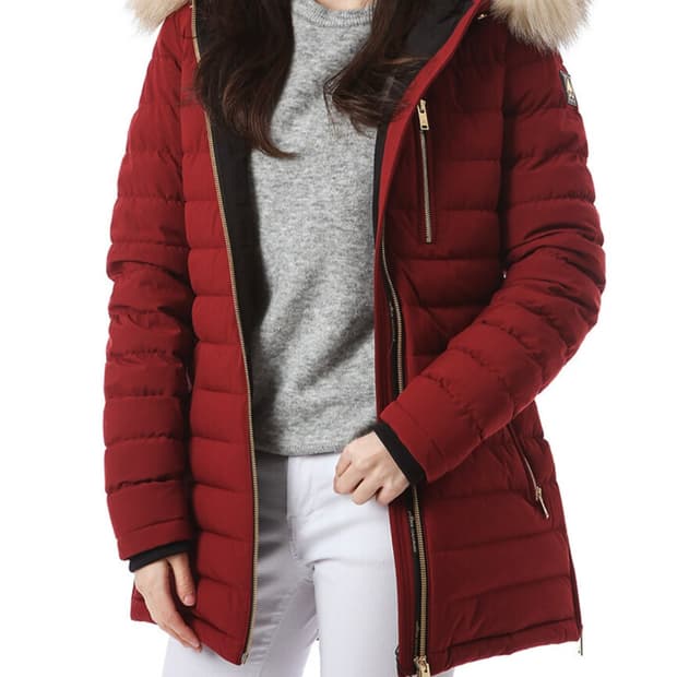 무스너클 로즈 론 패딩