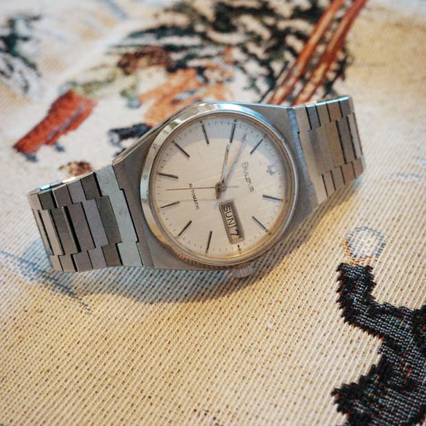 Bulova 빈티지 부로바 뻐뻐시 36mm (70's 데이데이트 오토)