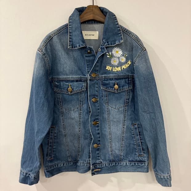a.t.corner 앳코너 데님 자켓 청자켓 S