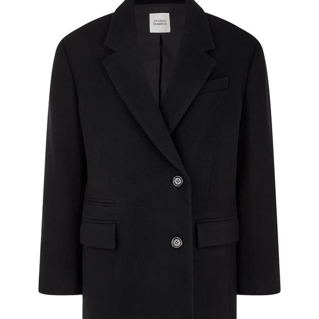 (새상품) 스튜디오 톰보이 반더블 방모 자켓