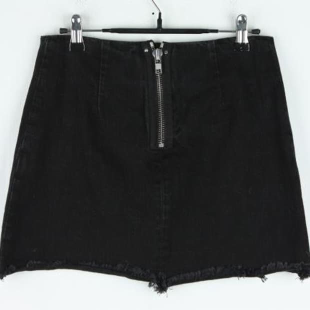 Alexander wang 블랙 데님 스커트