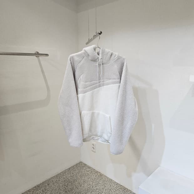 나이키 빅스우시 쉐르파 플리스 후드티