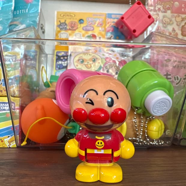 빈티지 호빵맨 장난감키링