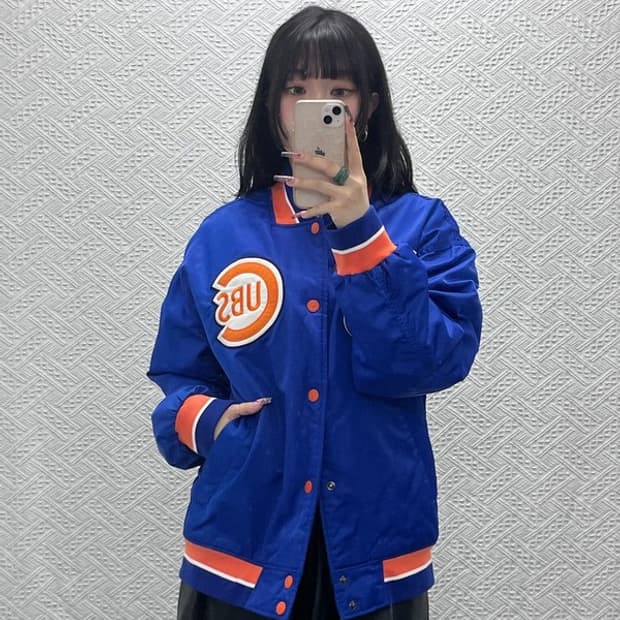 MLB 시카고 컵스 쿠퍼스 펑크키치 몬스터 바시티자켓 95 C12036