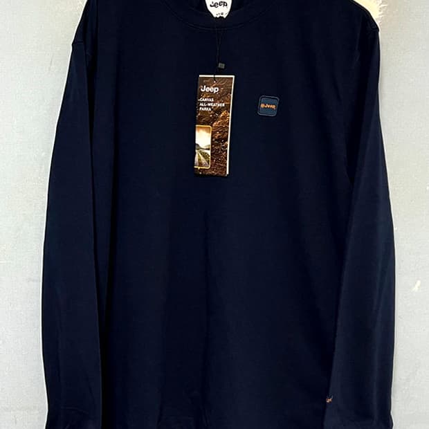 Jeep 지프 남자 롱슬리브 새상품 춘추 네이비 캐주얼 XL 105