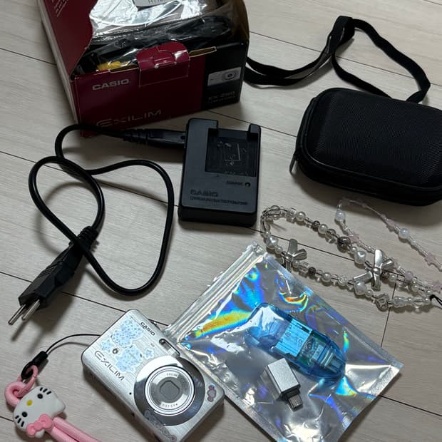 카시오 엑슬림 z85 프리지아디카 (민트급)