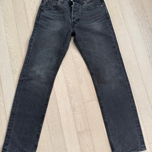 리바이스 프리미엄 라인 501 흑청