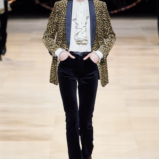 [BTS 지민님 착용] 셀린느 20AW 레오파드 턱시도 자켓