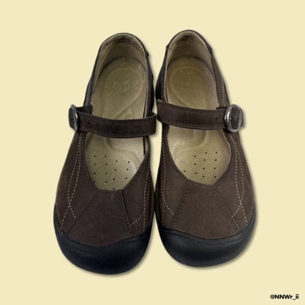 KEEN MARY KANE LEATHER BROWN