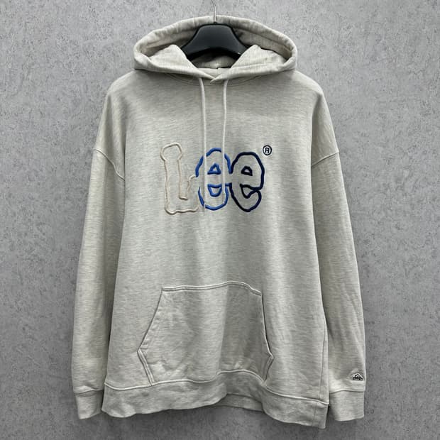 105 Lee 리 남자 빅로고 후드티