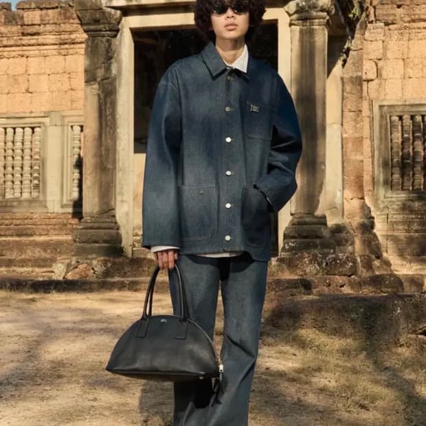 STU 인디고 데님 워크자켓 L사이즈