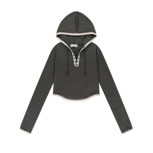 Tuomio vintage string hood charcoal