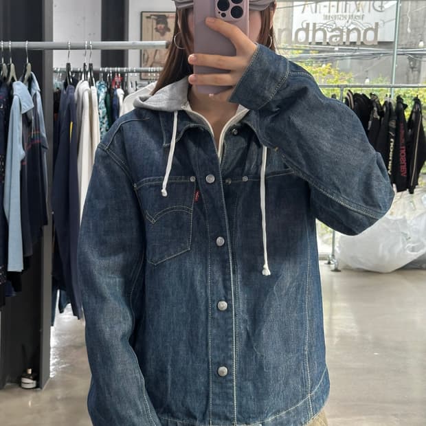 리바이스 엔지니어드 진 데님자켓