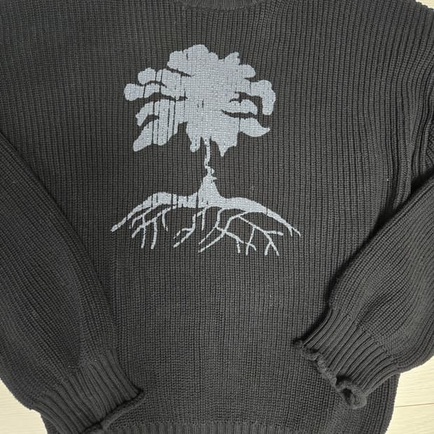  우알롱(Wooalong)의 호프트리 트랙해치 니트