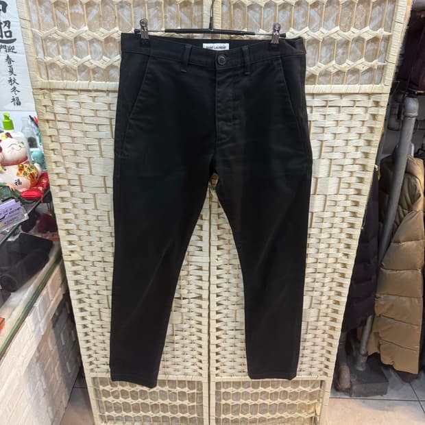 30 정품 생로랑 코튼바지 팝니다