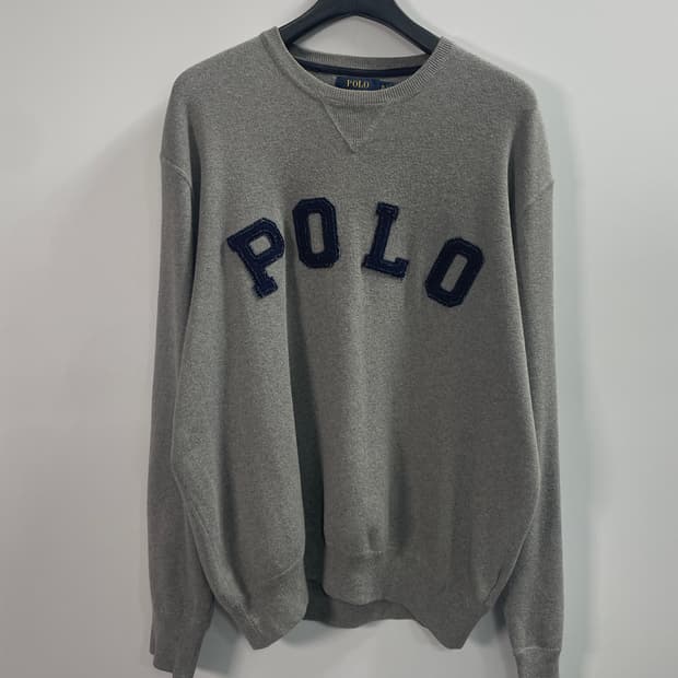 폴로 랄프로렌 아치로고 니트 맨투맨 (on.711)  