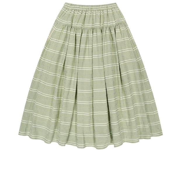 코이세이오 coyseio WIDE SHIRRING SKIRT LIGHT
