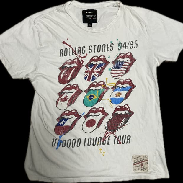 롤링스톤즈 94/95 부두 투어 반팔 티
