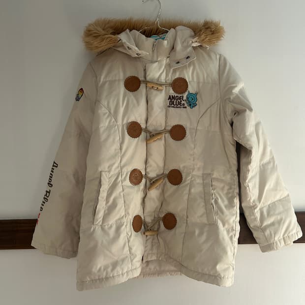 angel blue 떡볶이 패딩 