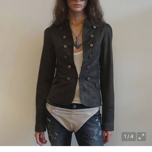 스컬프터 나플레옹 자켓 카키 M