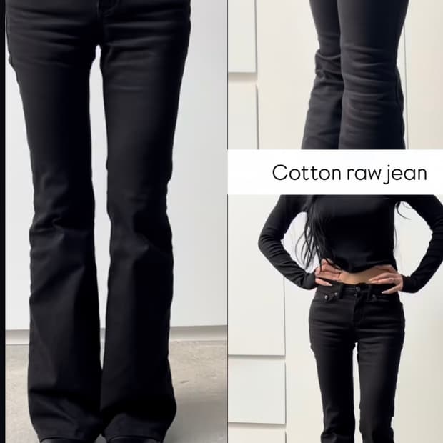 odor Cotton raw jean 2