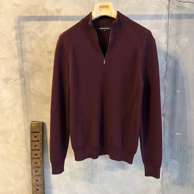 반하트 디 알바자 짚업 니트 100