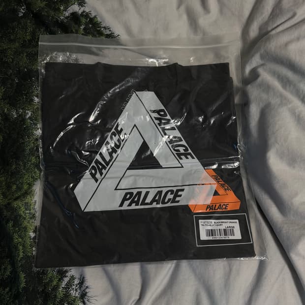 팔라스 tri to help 오렌지 L 티셔츠