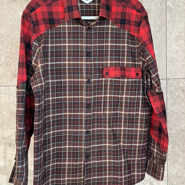 Givenchy 체크 셔츠 40사이즈(L~XL) 정품