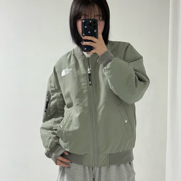 노스페이스 하이든 ex 히트 봄버자켓