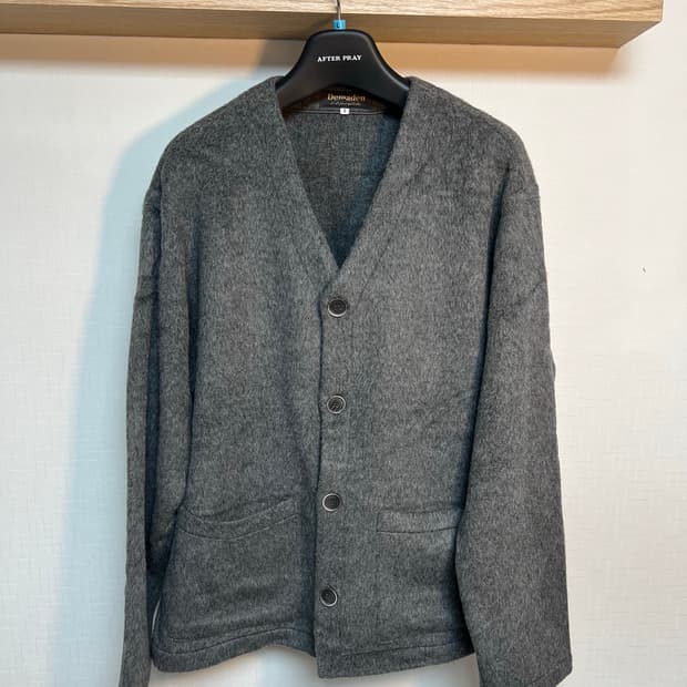 빈티지 알파카 가디건