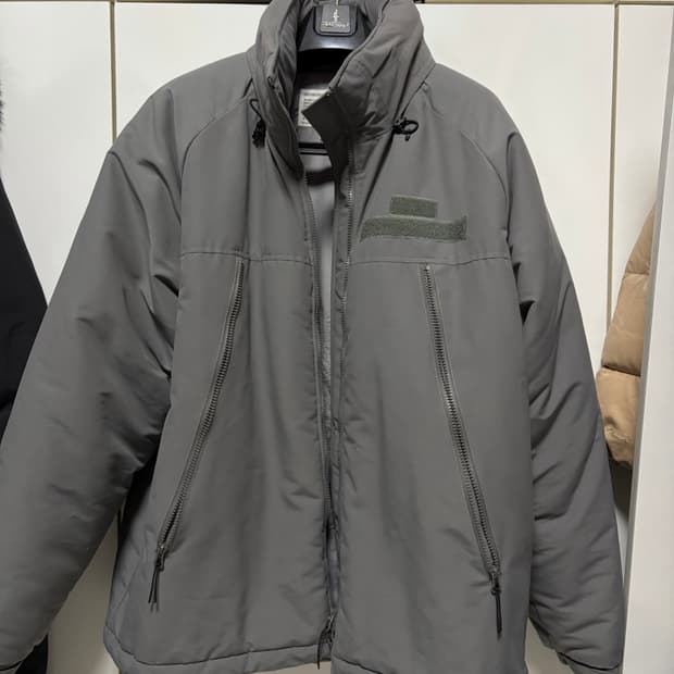 레벨7 프리마로프트 파카 xl 그레이