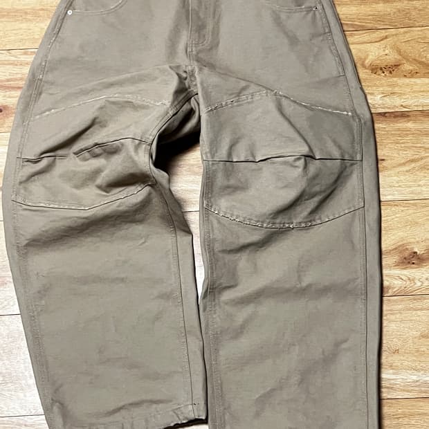 MJD 3d 니 팬츠 베이지