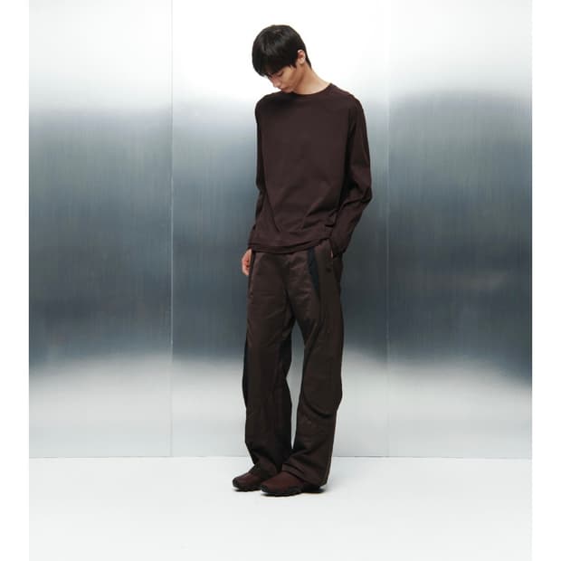 산산기어 슬리브 2사이즈 mesh paneled sleeves brown