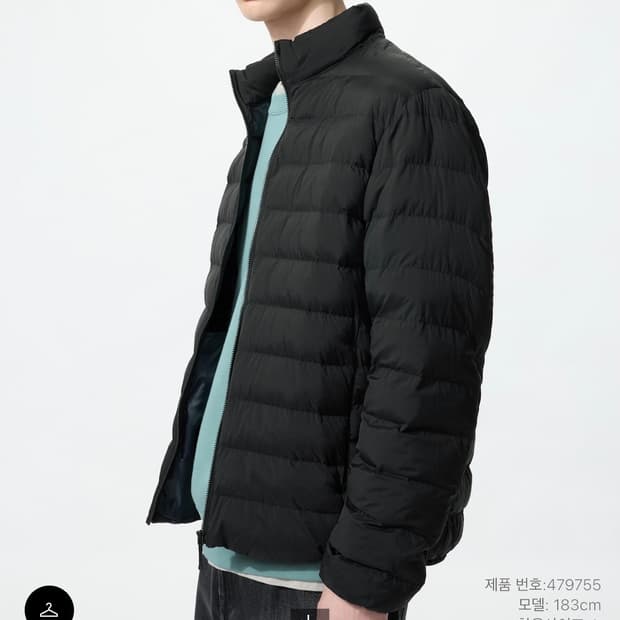 유니클로 퍼프테크 경량 패딩 M사이즈