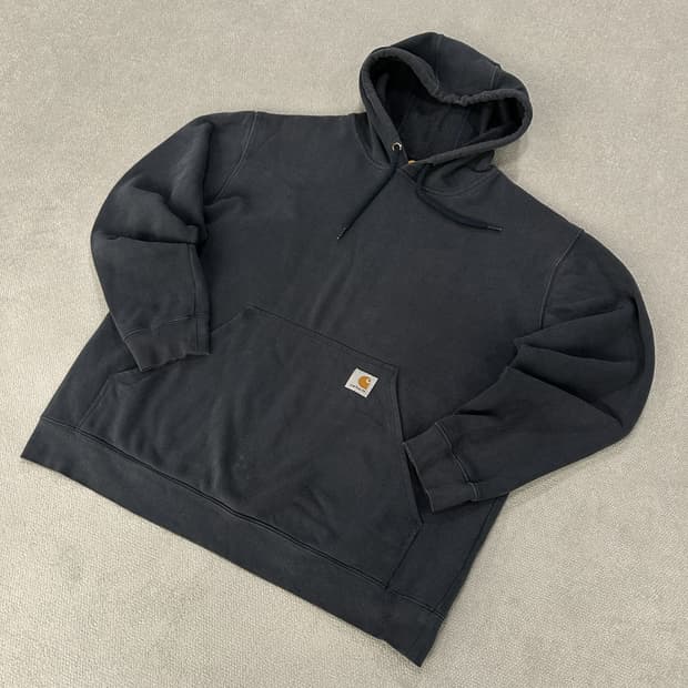 칼하트 후드티 블랙 L