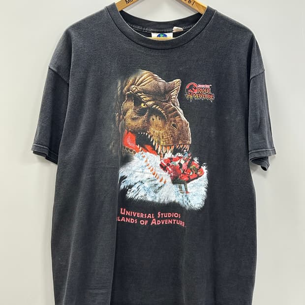 90s 스페셜 유니버셜 스튜디오 쥬라기 공원 티셔츠