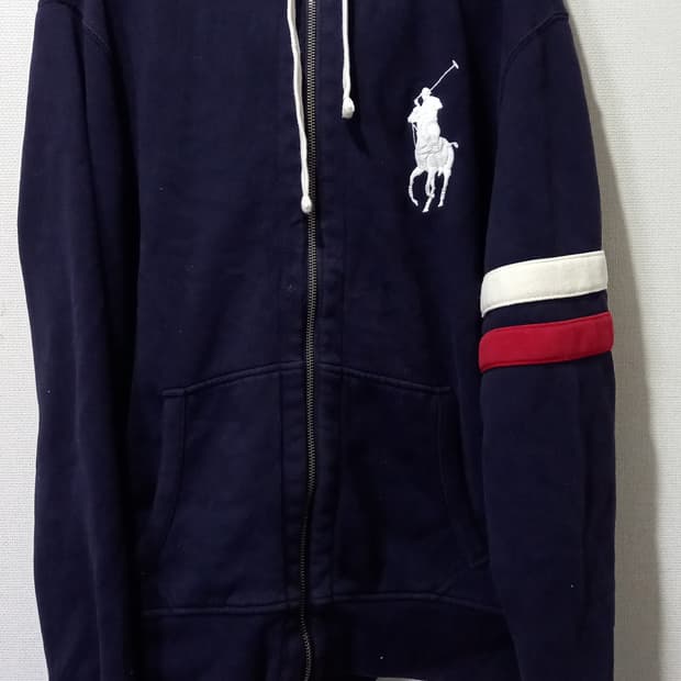 폴로 POLO 빅포니 후드집업 105/XL